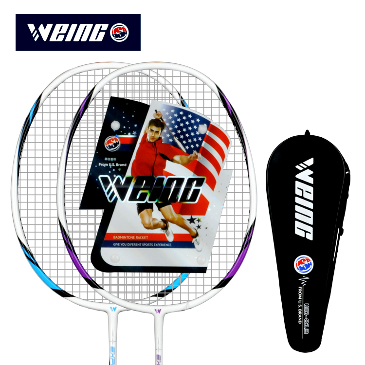 WD-813唯贏鋁碳合金壓模一體羽拍