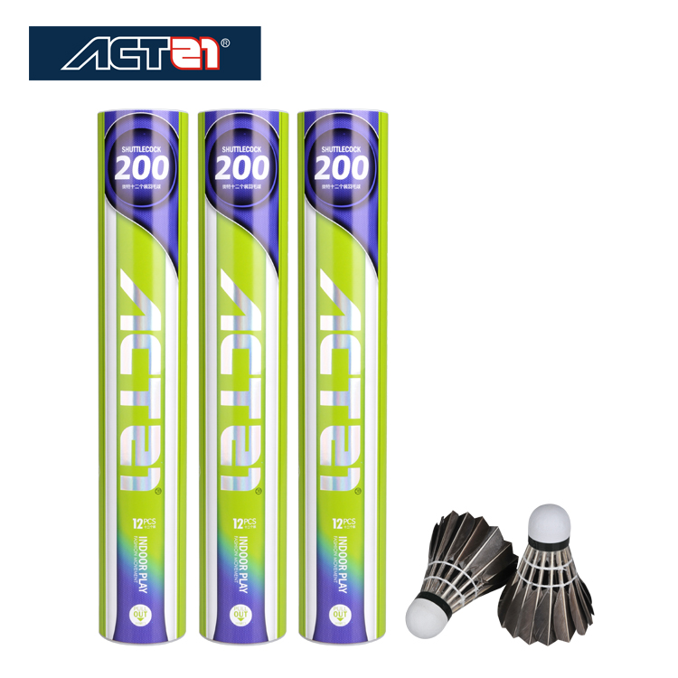 200奧可特黑鵝單邊羽毛球